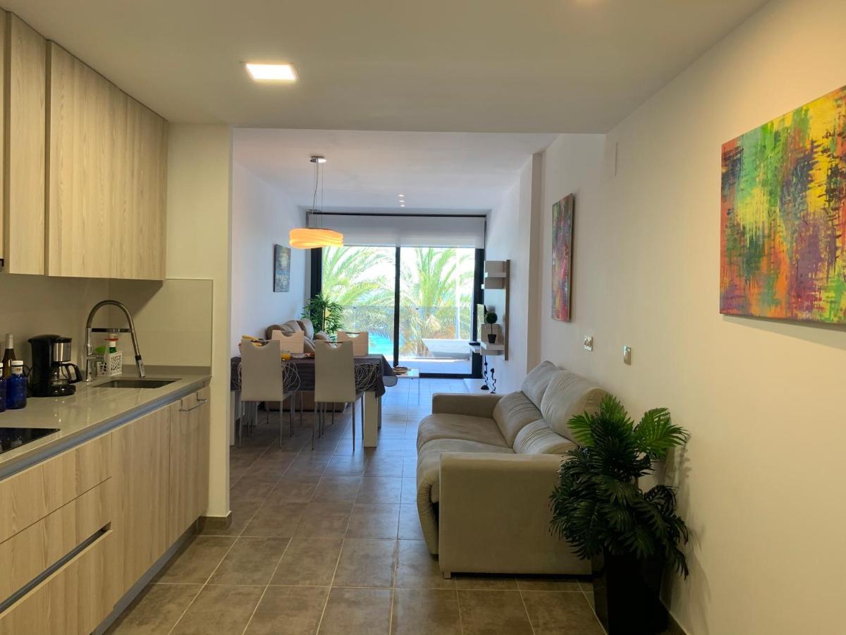 Apartamento De Lujo En Primera Linea De Playa Benidorm Buitenkant foto